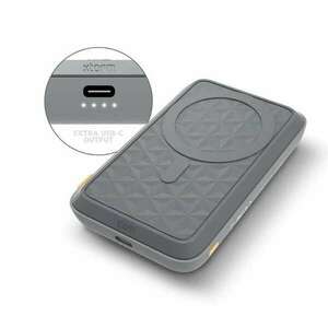 Xtorm FS4 Magnetic Wireless Power Bank 10000mAh szürke (FS400-10K) (FS400-10K) kép