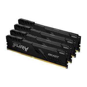 DDR4 Kingston FURY BEAST 3200MHz 64GB - KF432C16BBK4/64 (KIT 4DB) kép