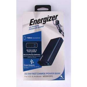 ENERGIZER Hordozható akkumulátor, 20000 mAh, 22, 5W, ENERGIZER "Ultimate" kép