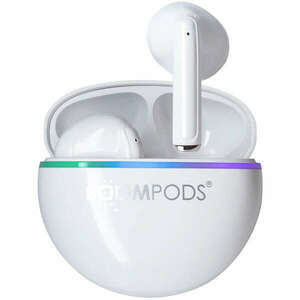 Boompods Earshot True Wireless Bluetooth fehér fülhallgató kép