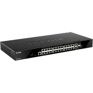 D-link switch 24x1000mbps + 2x10g + 2xgigabit sfp+ menedzselhethő... kép