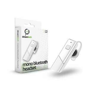 Dreamtech 118758 fehér mono Bluetooth headset kép