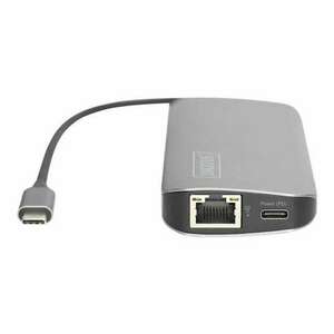 DIGITUS DA-70884 8-Port USB-C Dock kép