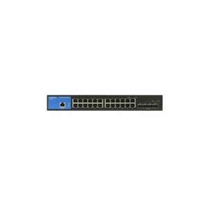 LINKSYS Switch LGS328C, 24x1000Mbps 4x 10G SFP+ (24-Port Business managed Gigabit Switch + 2 SFP+ port) kép