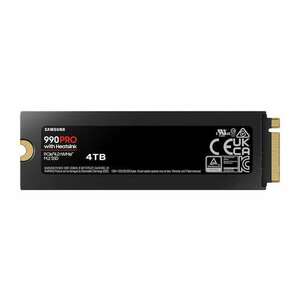 Samsung 4TB 990 Pro Heatsink M.2 PCIe 4.0 NVMe SSD kép