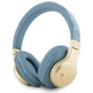 Guess Bluetooth fülre szerelhető fejhallgató GUBH604GEMB kék/kék 4G Script kép