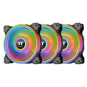 Thermaltake Riing Quad 14 RGB TT Premium Edition ventilátor 14cm 3db /CL-F089-PL14SW-A kép