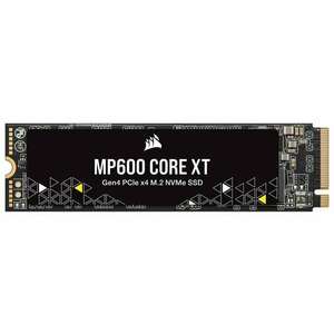 Corsair MP600 CORE XT M.2 4 TB PCI Express 4.0 QLC 3D NAND NVMe Belső SSD kép