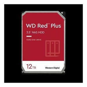 Western Digital 3, 5" 12000GB belső SATAIII 7200RPM 256MB RED PLUS WD120EFBX winchester 3 év kép