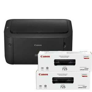 Canon i-SENSYS LBP6030 Mono lézernyomtató - Fekete + 2db Fekete Toner (CRG-725) kép