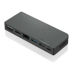 Lenovo 4X90S92381 dokkoló Vezetékes USB 3.2 Gen 1 Type-C Szürke kép