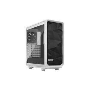 Fractal Design Meshify 2 Compact White TG Clear Tint táp nélküli ablakos ház fehér kép