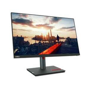 Lenovo ThinkVision P24h-30 LED display 60, 5 cm (23.8") 2560 x 1440 px Quad HD Fekete monitor kép