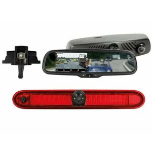 Mercedes Citan-Renault Kangoo éjjellátó tolatókamera és tükörmonitor szett-3 771190-9004 kép