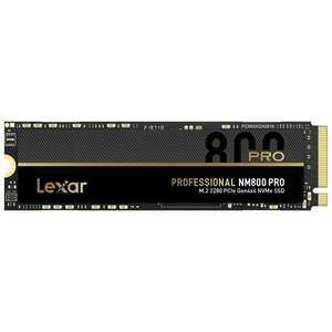 Lexar Professional NM800PRO M.2 2 TB PCI Express 4.0 3D TLC NVMe Belső SSD kép