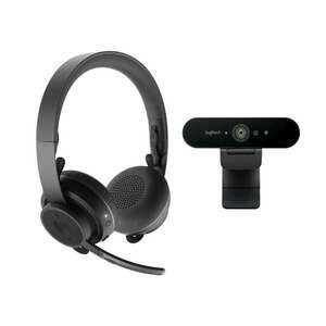 Logitech Pro Webkamera + Headset (991-000345) kép