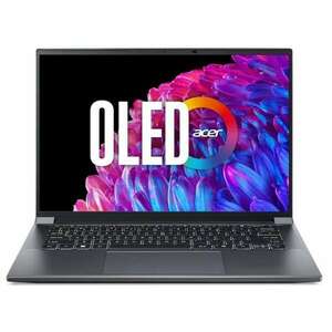 Acer Swift X Ultrabook - SFX14-72G-7015 ezüst laptop, 14", Intel Ultra 7, 32 GB, Nvidia Geforce RTX 4060, 1 TB SSD kép