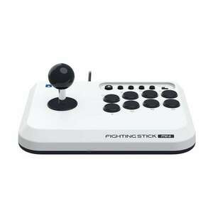 Hori Fighting Stick Mini, PlayStation®5, PlayStation®4, Arcade, Fehér, Vezetékes kontroller kép