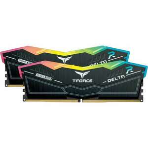 TeamGroup 32GB / 6000 T-Force Delta RGB DDR5 RAM KIT (2x16GB) (FF3D532G6000HC30DC01) kép