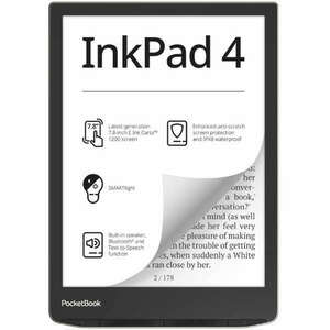 POCKETBOOK e-Reader PB743G INKPad4 Ezüst (7, 8" E-Ink, háttérvilágítás, 2x1GHz, 32GB, 2000mAh, wifi, BT, mSD) kép