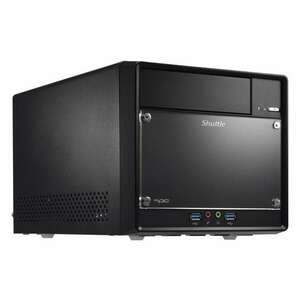 Shuttle SH610R4 Barebone PC - Fekete kép