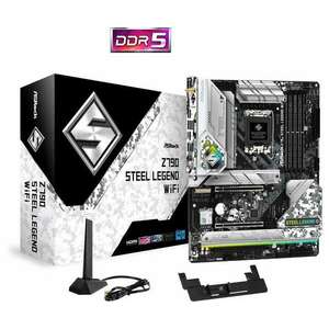 Asrock Z790 Steel Legend WiFi Intel Z790 LGA 1700 ATX kép