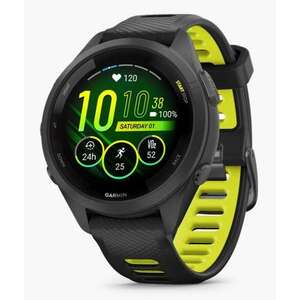 Garmin Forerunner 265S 2, 79 cm (1.1") AMOLED 42 mm 360 x 360 px Touch Fekete, Szürke Wi-Fi GPS okosóra kép