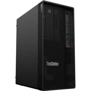 Lenovo ThinkStation P340 (i5-10500 4.5GHz turbo 6 Core, 16GB DDR4 RAM, 256GB NVMe M.2 SSD, ODD, WiFi6) irodai PC számítógép kép