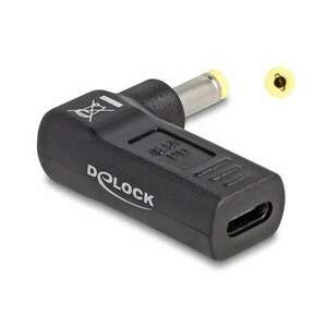 Delock Laptop töltőkábel adapter USB Type-C anya - HP 4, 8 x 1, 7... kép