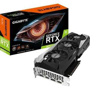 Gigabyte Videókártya - Nvidia RTX 3070 Ti OC (8192MB, GDDR6, 256bit, 1800/19000Mhz, 2xHDMI, 2xDP) kép