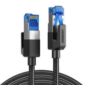 UGREEN NW153 fonott hálózati kábel, Ethernet RJ45, Cat.8, F / FTP, 1, 5 m (fekete) kép
