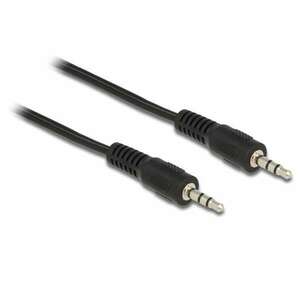 Delock audio kábel, DC jack 3.5 mm apa / apa, 2.5 m (84001) kép