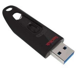 SanDisk Pendrive - 128GB Cruzer Ultra (130MB/s, USB 3.0, fekete) kép