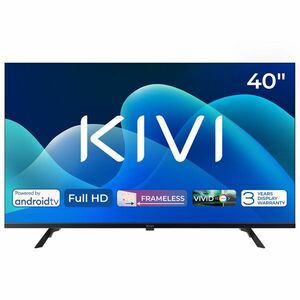 KIVI TV 40F730QB, 40" (100 cm), HD LED TV, AndroidTV, fekete kép