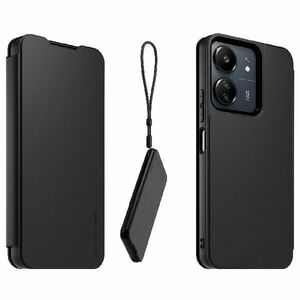 Made for Xiaomi TPU tok Xiaomi Redmi Note 13C számára zsinórral, fekete kép