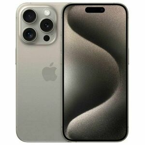 Apple iPhone 15 Pro 256GB, natural titanium, sérült csomagolás kép