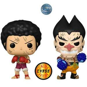 POP! 2 Pack Animation: Monkey D.Luffy and Foxy (One Piece) Special Edition CHASE kép