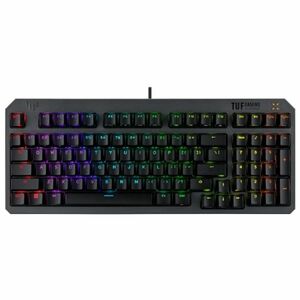 Játékos billentyűzet Asus TUF Gaming K3 GEN II CZ/SK kiosztás, fekete kép