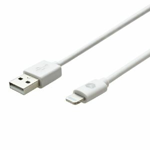 Sturdo Adat- és töltőkábel MFi USB/Lightning, 2.4A, 1m, fehér kép