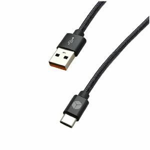 Sturdo Adat- és töltőkábel USB/USB-C, 3A, 1.5m, fekete kép