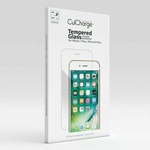 CulCharge Védőüveg for iPhone 7 Plus/8 Plus 9H 0.26mm kép