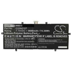 Helyettesítő akku Asus ZenBook 14 OLED UX3402 9600mAh kép