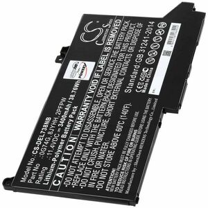 Helyettesítő laptop akku Dell N018L7280-D1626CN kép