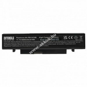 Helyettesítő EXTENSILO Akku Samsung N220 típus AA-PB1VC6B 6000mAh kép