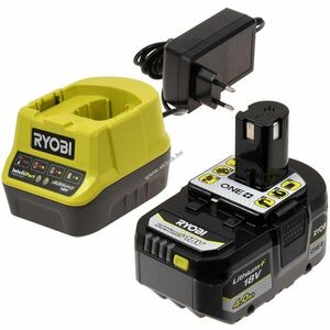 Ryobi ONE+ HP akku és akkutöltő RC18120-140X 18V/4, 0Ah Li-Ion kép