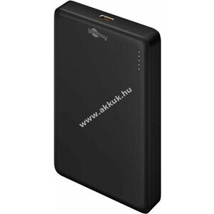 Powerbank, vezeték nélküli 10000mAh, fekete kép