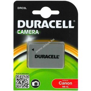 Duracell akku Canon PowerShot SD890 IS (Prémium termék) kép