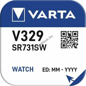 Varta gombelem, óraelem V329/SR731/SR731SW 1db/csomag kép