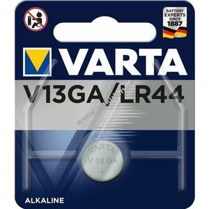 Varta gombelem AG13, LR44, A76, 4276, LR1154, V4034PX alkáli 1db/csom. - Kiárusítás! kép