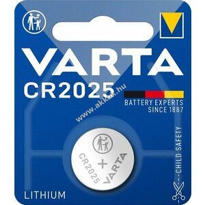 Varta gombelem CR2025 Líthium 1db/csom - A készlet erejéig! kép